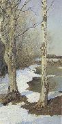 Ilya Ostroukhov Early Spring oil painting